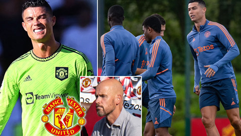HLV Ten Hag đổi ý, sẵn sàng để Ronaldo ra đi