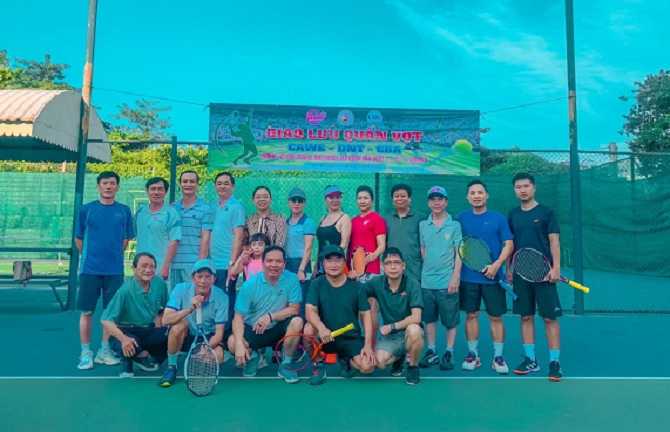 Hơn 100 cặp doanh nhân tham dự “Giải tennis Doanh nhân trẻ Đồng bằng sông Cửu Long mở rộng lần thứ 1 - năm 2022”