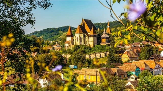 Vùng đất Târnava Mare ở Đông Nam Transylvania. Ảnh: BBC.