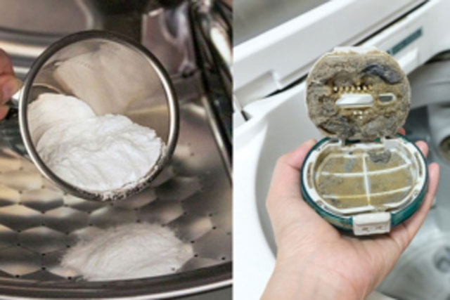 Đừng mua viên tẩy lồng giặt, dùng 1 nguyên liệu trong bếp là máy giặt sạch bong như mới