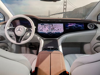 Top 10 ôtô được trang bị màn hình lớn nhất năm 2022