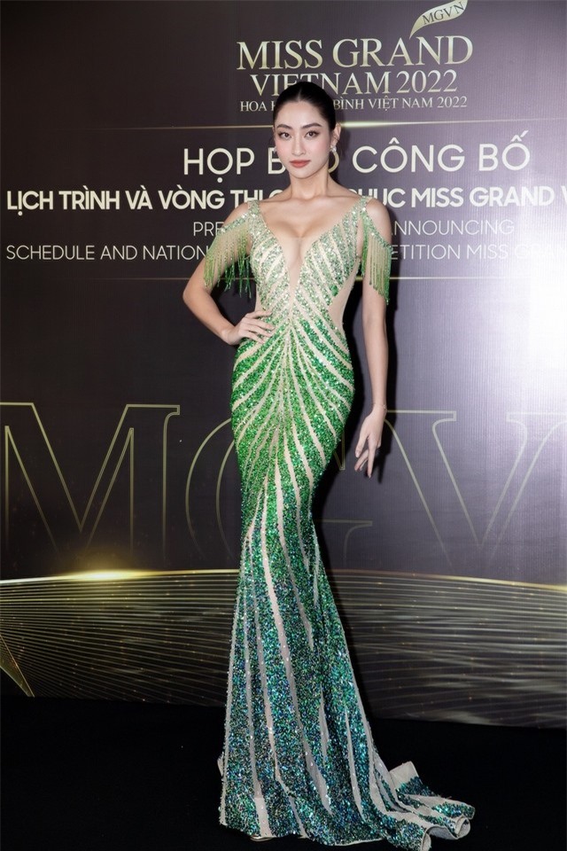 Dàn mỹ nhân đổ bộ sự kiện Miss Grand 2022: Thùy Tiên nổi bần bật, Top 3 Hoa hậu Thế giới Việt Nam khoe nhan sắc rạng ngời - Ảnh 4.