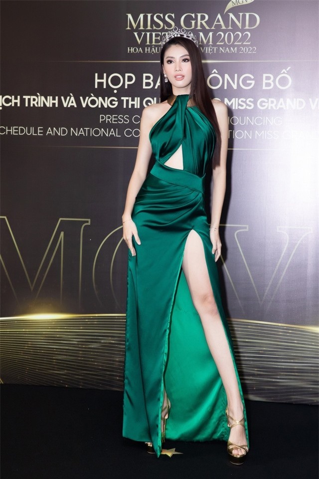 Dàn mỹ nhân đổ bộ sự kiện Miss Grand 2022: Thùy Tiên nổi bần bật, Top 3 Hoa hậu Thế giới Việt Nam khoe nhan sắc rạng ngời - Ảnh 6.