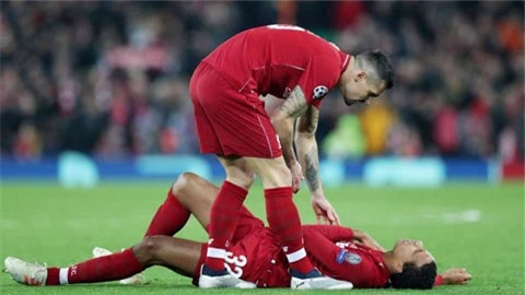 Liverpool 'vá chằng chịt' vì chấn thương