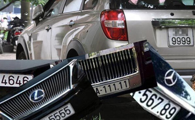 "Chốt" đề xuất được giữ biển số đẹp khi bán ô tô