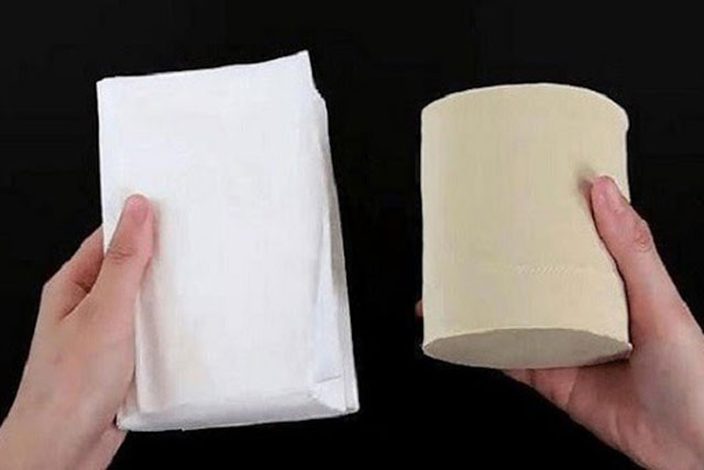 Chọn giấy vệ sinh màu trắng và màu vàng tốt hơn? Câu trả lời khiến ai nấy đều bất ngờ