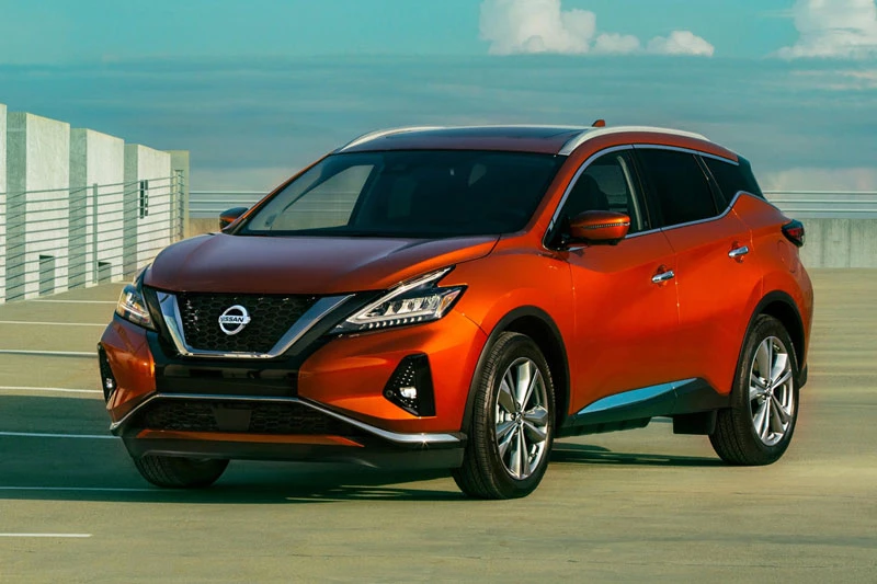 1. Nissan Murano (điểm tin cậy theo đánh giá của JD Power: 89/100).