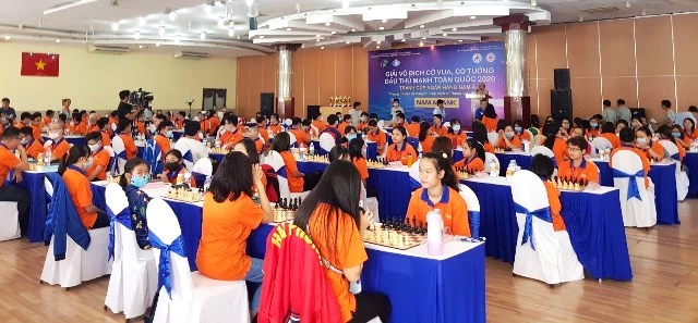 Hơn 200 kỳ thủ tham gia giải vô địch Cờ vua xuất sắc quốc  gia năm 2022 