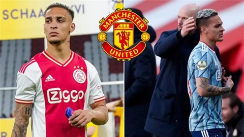 Antony làm loạn bỏ tập, gây sức ép để Ajax đồng ý bán sang MU