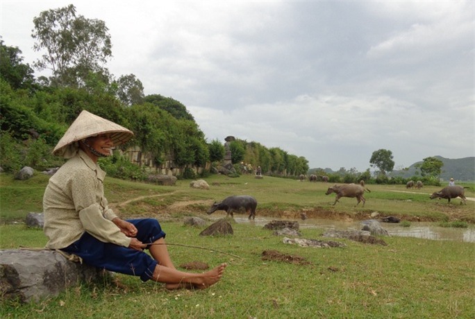 Ngỡ ngàng trước cảnh thanh bình ở di sản Thành nhà Hồ - Ảnh 11.