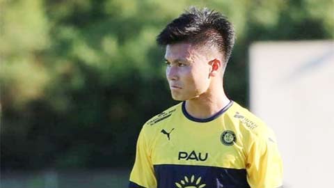 Quang Hải chạm bóng 17,5 lần/trận, qua người thành công 100% ở Pau FC