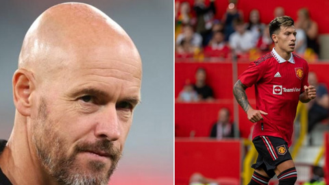 HLV Ten Hag sẽ dùng Lisandro ở vị trí mới khi đối đầu với Liverpool