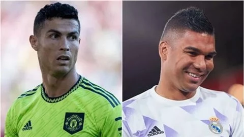 Ronaldo đã quyết ở lại MU sau khi Casemiro tới