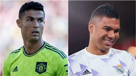 Ronaldo đã quyết định ở lại MU sau khi Casemiro tới