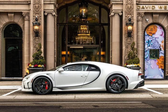 Tận mục siêu xe Bugatti Chiron Super Sport "Le Diamant Blanc" độc nhất thế giới