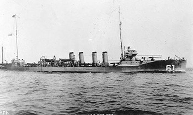 Phát hiện xác tàu khu trục Mỹ mất tích dưới đáy biển 105 năm