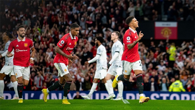 Các cầu thủ tấn công của MU đã thi đấu khởi sắc khi không có Ronaldo