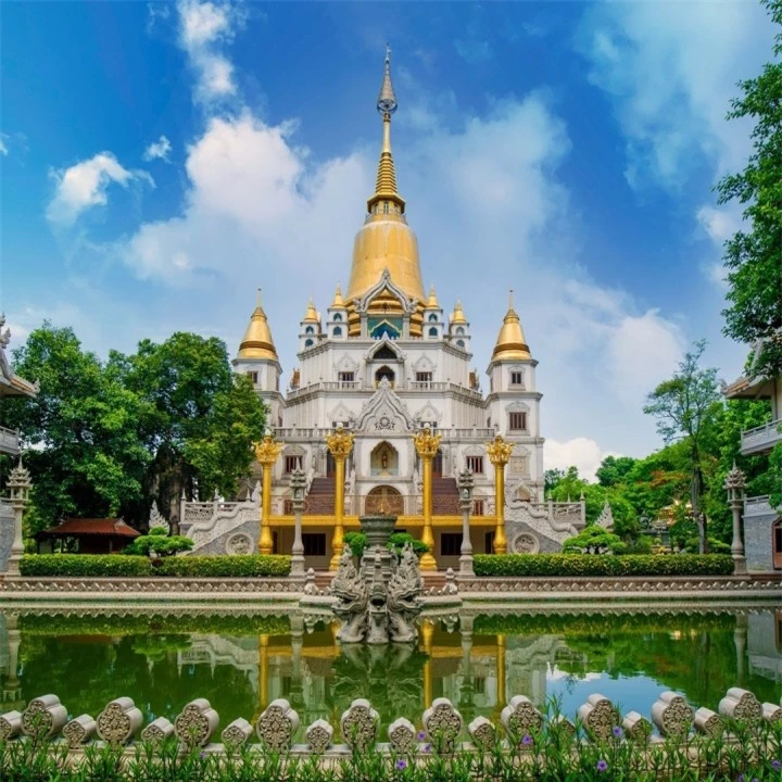 Vẻ lộng lẫy của ngôi chùa Phật Giáo có thiết kế đẹp nhất thế giới ở TPHCM - 3