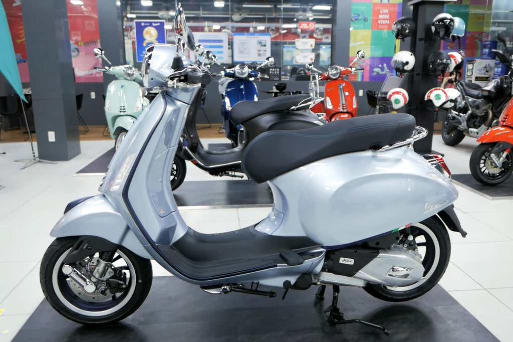 Cận cảnh Vespa Primavera S 125 ABS 2022, giá 77,8 triệu đồng tại Việt Nam