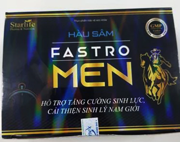 Sản phẩm thực phẩm bảo vệ sức khỏe Hàu sâm Fastro Men 