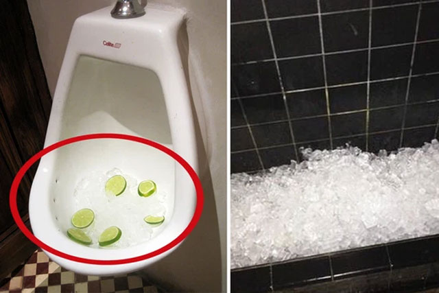 Sáng ra đổ thùng đá vào bồn cầu, mẹ chồng “tròn xoe mắt” cho đến khi biết lý do