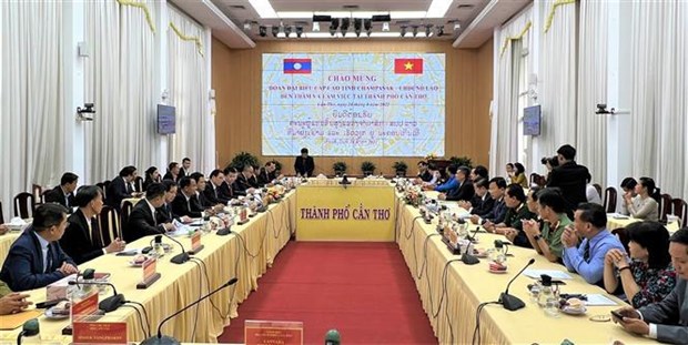 Can Tho, Laos, seeks to expand comprehensive cooperation