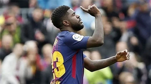 Barca giải tán thành công 'cục tạ' Umtiti