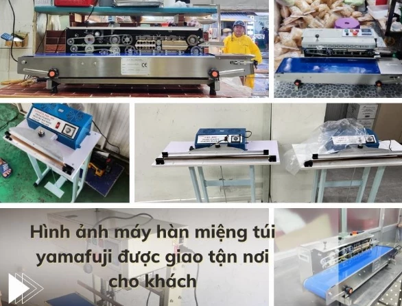  Khách mua máy hàn miệng túi công nghiệp Yamafuji.