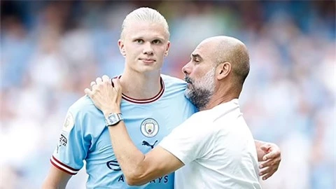 Guardiola nhắn nhủ các học trò về Haaland