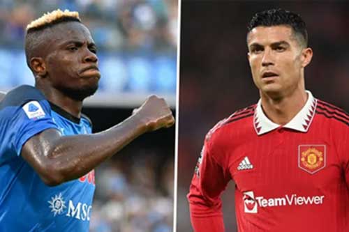 Sự thật đằng sau chuyện Ronaldo sắp thế chỗ Osimhen ở Napoli