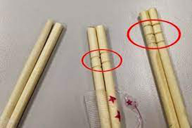 Tại sao đũa dùng 1 lần luôn khắc vòng tròn ở trên: Sự thật sẽ khiến bạn vô cùng bất ngờ
