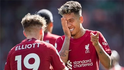 Firmino ghi dấu giầy ở 5 bàn thắng của Liverpool