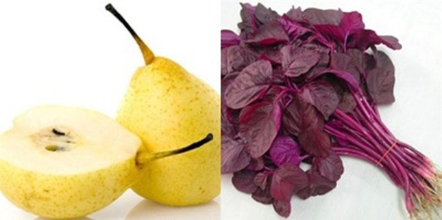 Quả lê mát lành cũng có thể khiến bạn sinh bệnh nếu kết hợp với những thực phẩm đại kỵ sau ảnh 2