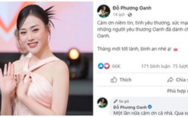 Giữa ồn ào với shark Bình, Phương Oanh có động thái đáng chú ý