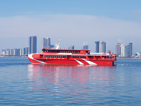 Chuyển bến, hạ giá vé tuyến tàu cao tốc biển Đà Nẵng – Lý Sơn