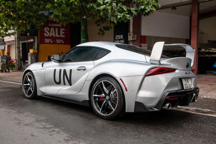 Toyota GR Supra độc nhất Việt Nam của ông Đặng Lê Nguyên Vũ