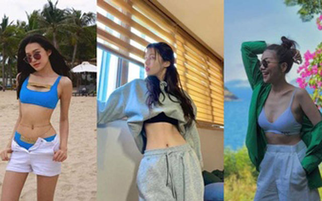 Hội mỹ nhân sở hữu vòng eo nhỏ hơn Ngọc Trinh: Bạn gái Đoàn Văn Hậu 55cm nhưng 'siêu thực' bằng Han Sara