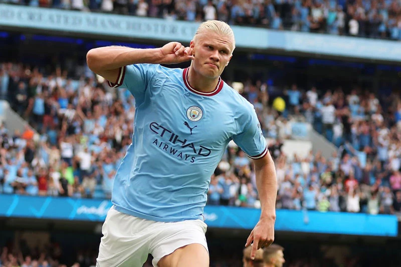 Tiền đạo: Erling Haaland (Man City).