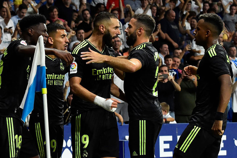 Benzema lập cú đúp, Real đòi lại ngôi đầu La Liga