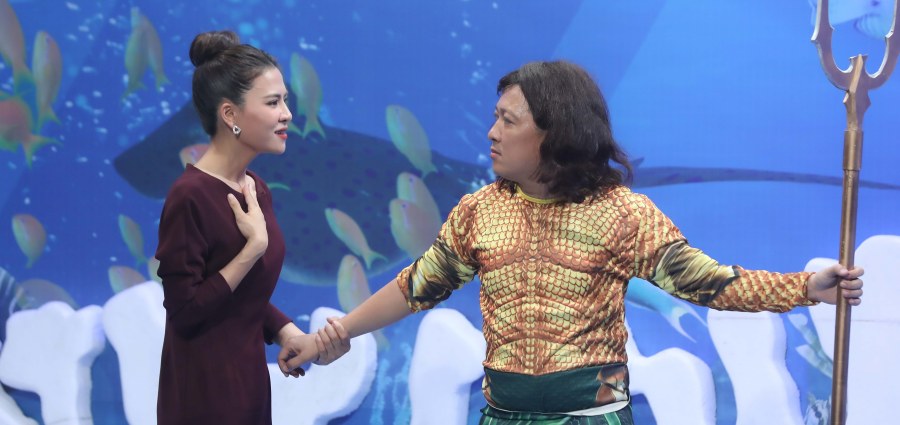 Hà Nhi 'xử đẹp' Trường Giang, xuất sắc giành cúp 'Ơn giời, Cậu đây rồi!'