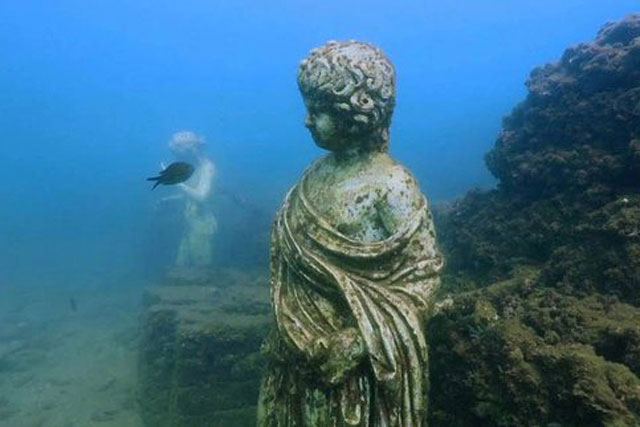 Thám hiểm Baia - thành phố cổ xưa chìm sâu dưới đáy biển hơn 500 năm của người La Mã cổ đại