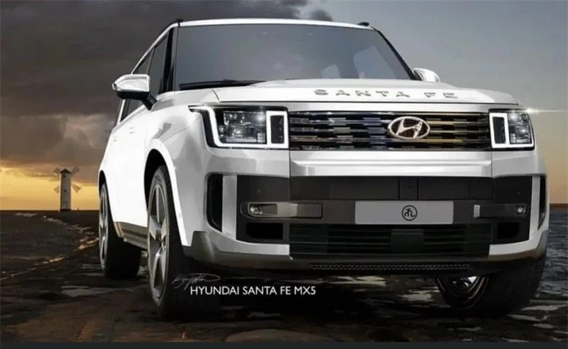Xem trước thiết kế Hyundai Santa Fe 2024: Trông như Land Rover Defender của châu Á 180320
