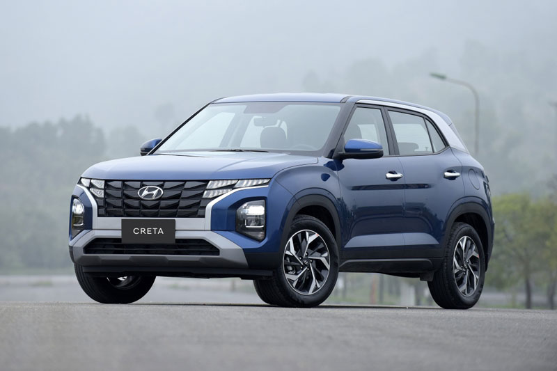 Tân binh Hyundai Creta gây bất ngờ khi dẫn đầu phân khúc SUV đô thị tháng 7
