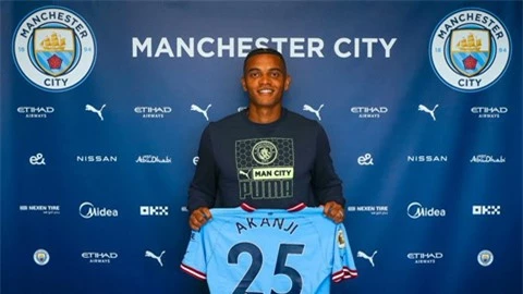 Man City chiêu mộ thành công Akanji giá 15 triệu bảng