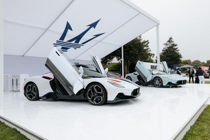 Cận cảnh siêu xe mui trần Maserati MC20 Cielo Spyder vừa ra mắt