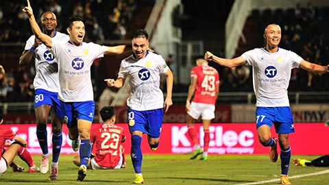 Nam Định 'vô địch' tiền thưởng nóng ở V.League 2022