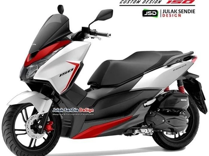  Honda Forza 150 sẽ có kiểu dáng tương tự Forza 125 tại châu Âu. 