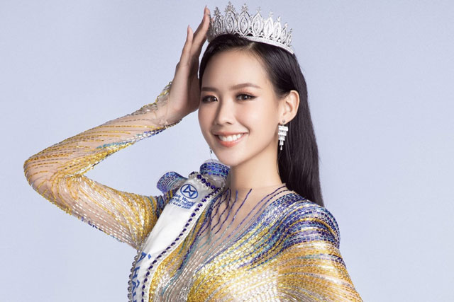 Á hậu Bảo Ngọc bất ngờ bị thêm mục "hút thuốc" trong profile tại Miss Intercontinental