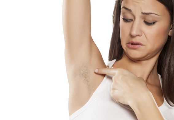 Lông nách sạch bong mà không cần phải nhổ