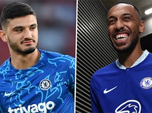 Sao trẻ Broja thách thức Aubameyang ở Chelsea